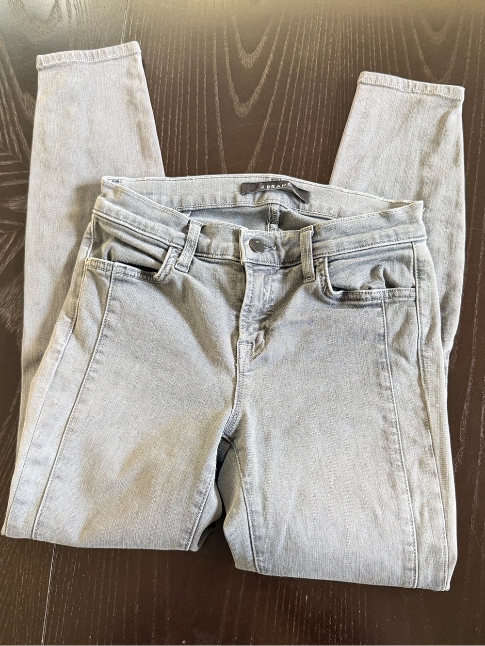 J Brand Skinny Jeans with buttons at ankles size 25